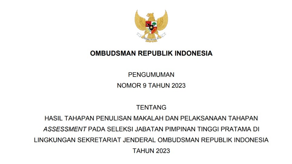 HASIL TAHAPAN PENULISAN MAKALAH DAN PELAKSANAAN TAHAPAN ASSESSMENT PADA ...