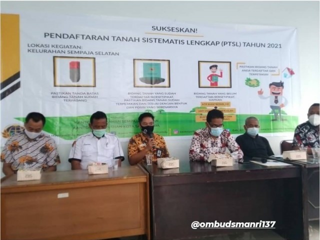 Ombudsman Kaltim Berikan Masukan Kepada Kantor Pertanahan Samarinda Ombudsman Ri