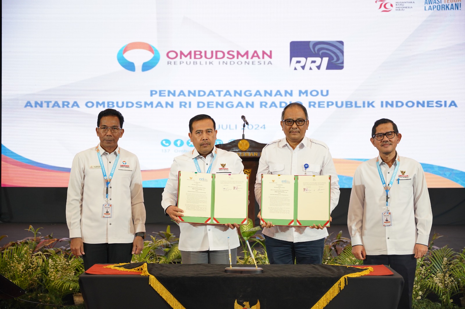 Optimalkan Pengawasan Pelayanan Publik, Ombudsman RI Gandeng RRI.