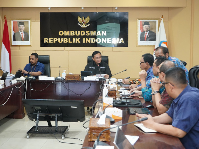 Ombudsman RI Serahkan LHP kepada Kementerian BUMN, PT RNI dan PT Perindo, atas Laporan Masyarakat yang tergabung dalam Paguyuban Perusahaan Perikanan Muara Baru (P3MB)..