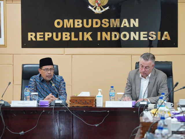 Ombudsman RI Diskusi dengan DPO Bahas Kerja Sama Digitalisasi Pelayanan Publik.