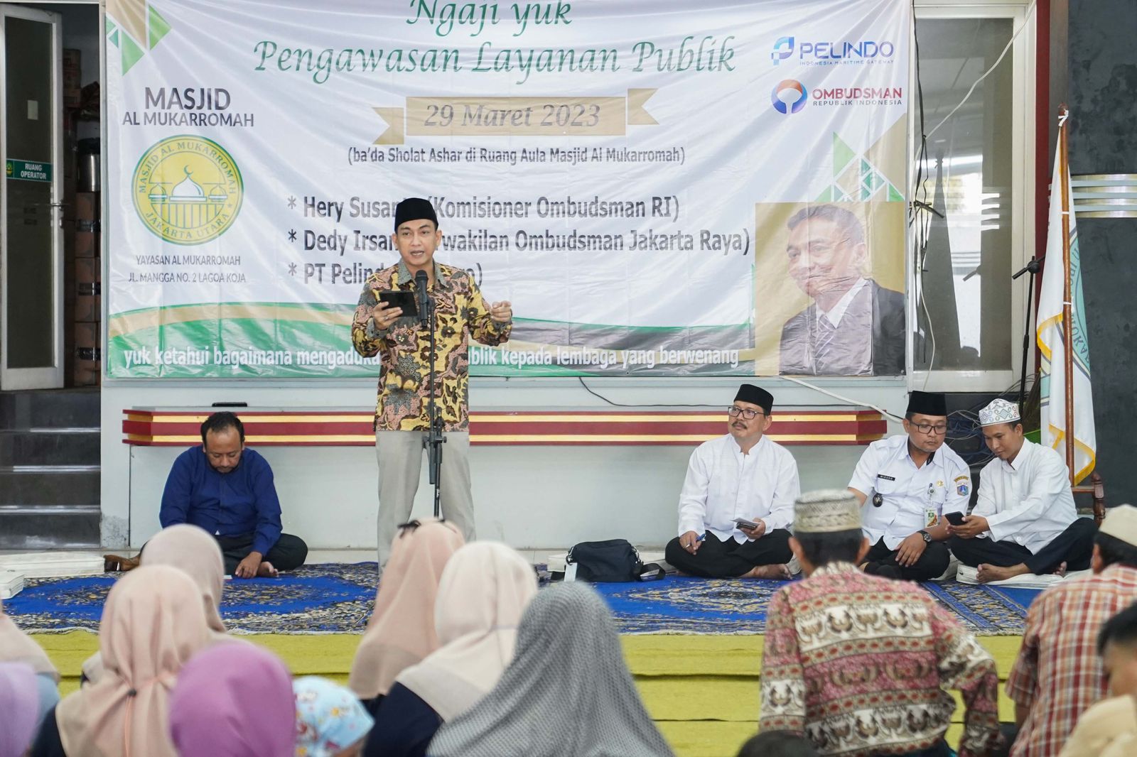 Pengawasan Pelayanan Publik, Ombudsman RI Perkuat Peranserta Komunitas Masjid.