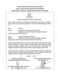 Perjanjian Kinerja