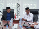 Temui Menag, Ombudsman RI Sampaikan Fokus Pengawasan Pendidikan Keagamaan.